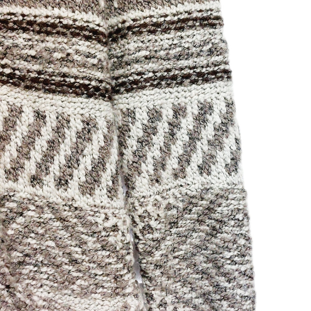 Lucky Brand Womens Open Cardigan Southwestern Long Sleeve Sweater Soft Size M - Picture 5 of 8